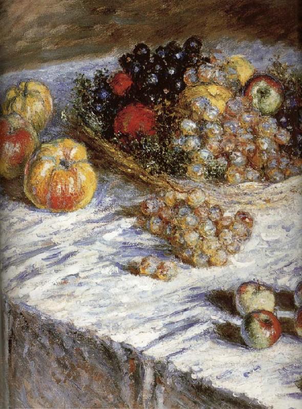 Claude Monet Pears and grapes